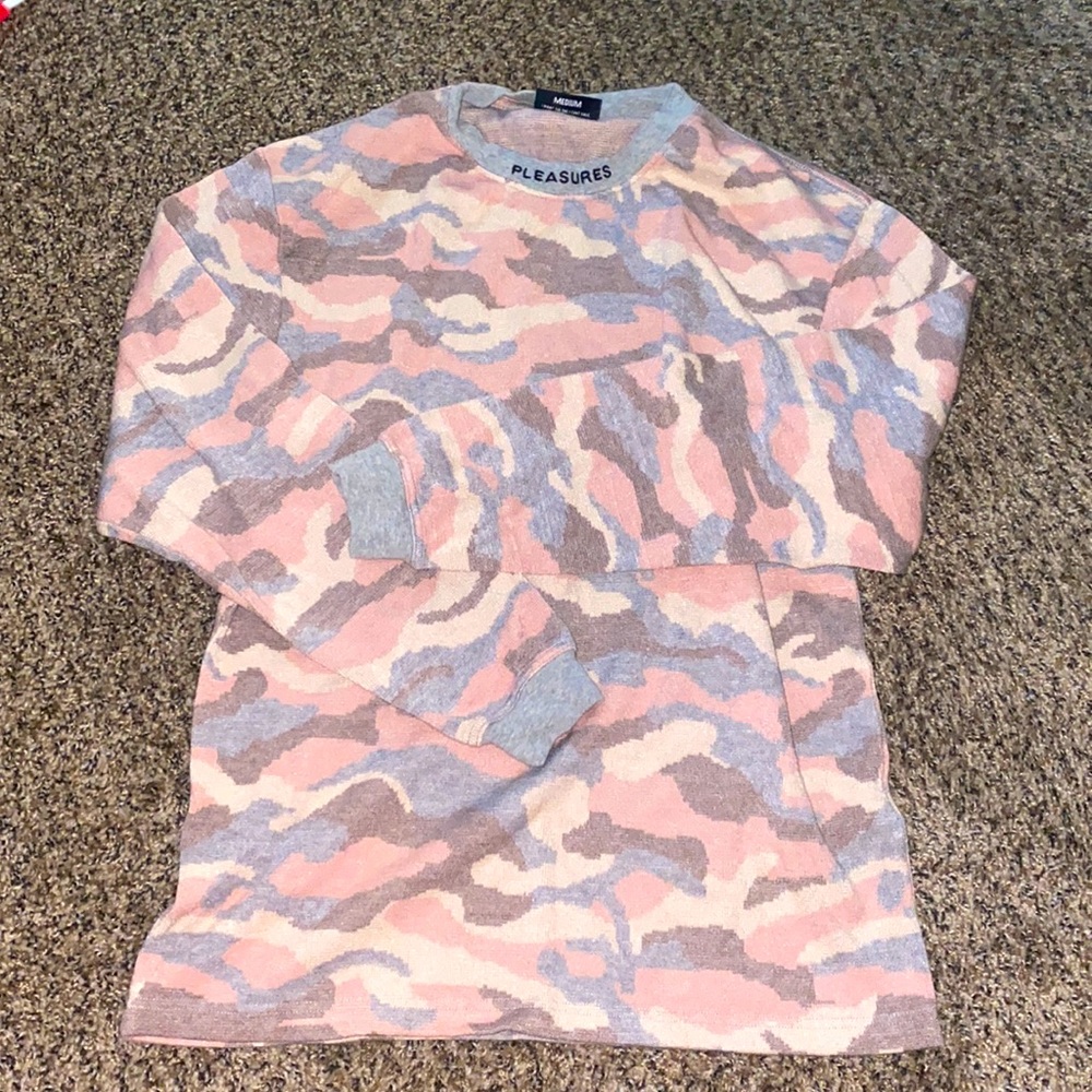 pleasures army long sleeve